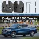 Sun Visor Repair Kit Fits for Dodge RAM 1500 Trucks 2019-2023, 1 pack Aluminum sun visor repair kit, Car Sun Visor Fixer, sun visor clip repair kit, Visor Clips for cars, Dodge Ram 1500 accessories