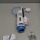 Toilet Dual Flush Valve Replacement Kit Universal, Compatible with Danco HYR270 Hydroright, Fits 2-Inch Flush Valves, Electroplated Push-Button Handle & Seal Ring, WC Replacement Part