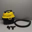 Stanley SL18910P-3 Wet/Dry, 3 Gallon, 3 Horsepower, Portable Car Vacuum, 3.0 HP AC, Black+Yellow