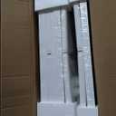 OlarHike 23QT Stackable Storage Bins with Lids - Folding Storage Box with Doors and Wheels, Collapsible Plastic Storage Bins for Closets and Organization, Bathroom, Gifts, 3 Pack Cubes