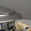 TyBasY 3/4/6/8 Inch Chimney Cap, Round Roof Rain Chimney Cover, 304 Stainless Steel Cone Top Chimney Cap with Screen, Chimney Cover for Vents, Rain Cap (6 inch)