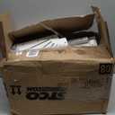 2-Tier Corner Shower Stool with Hooks & Soap Dish, HDPE Shower Bench for Shaving Legs, Wood-Like Shower Stool for Inside Shower with Non-Slip Foot Pads, Waterproof Shower Foot Rest (White)