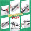 Handheld Sewing Machine, Mini Pet Clothes Sewing, Portable Hand Sewing Machine for Beginners, Home & Travel Quick Repairs Electric Hand Held Sewing Device for Fabric Clothing Kids Cloth Pet Clothes