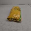 4 Piece Non Slip, Toilet Lid Cover and Contour Mat, Bath Mats Shower Mats Bath Rug Mat for Tub Toilet Bathroom (Yellow)