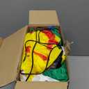 Deyhoc 7FT Inflatable Christmas Tree Decorations Outdoor with Built-in LEDs Lights, Blow Up Santa Claus Tree with 4 Gift Boxes Outside/Indoor Xmas for Yard, Garden, Lawn, Party, Holiday Decor