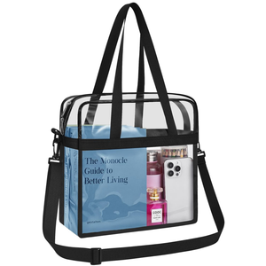 Clear Bag for Stadium Events 12×6×12 Clear Tote Bag for Concert,Sport,Festival