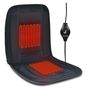 Carshion Car Seat Cover with Fast Heating, Heated Seat Cushion with 12V Car Adapter