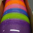 AuroTops 8 Pcs Jumbo Easter Eggs,10 Inch Easter Eggs, Plastic Fillable Easter Egg, Empty Big Easter Egg for Easter Basket Stuffers Easter Decoration, Easter Hunt Party Favors