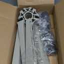 Sytopia 28" Office Chair Base Replacement with Wheels, Set of 5, 2600 lbs Heavy Duty Desk Chair Base, Smooth & Quiet Casters, Grey