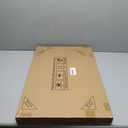 Foldable Laptop Bed Table Tray - Folding Lap Desk with Cup Holder - Portable Serving Breakfast Tray with Storage Drawer/Tablet Stand/for Working, Writing, and Eating on Bed, Sofa, or Floor 