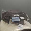 Furhaven 35" Round Orthopedic Dog Bed for Large/Medium Dogs w/ Removable Washable Cover, For Dogs Up to 50 lbs - Sherpa & Suede Snuggery - Espresso, 35-inch