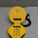 Novelty Hamburger Shape Desktop Landline Telephone | Fun Retro Decor & Dummy Prop Phone for Home, Office, Movie Themed Party and Collectors Gift