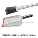 OXO Good Grips Dustpan & Broom Set |Cleaning Supplies | Dust Pan and Brush Set | Apartment Essentials | New Home Essentials | Apartment Must Haves | Cleaning Tools