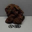 3 Pieces Plush Fabric Extra Small Recliner Chair Covers Stretch Recliner Slipcover for Lazy Boy Wide Recliner Chair Washable (Chocolate) (S 1 Seater)