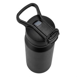Reduce® Matte Black Insulated Stainless Steel Water Bottle with Integrated Carry Handle, 24oz