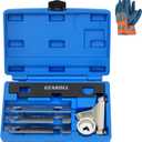 Camshaft Retaining Aligning Timing Kit Compatible with GMC Opel Saab Cadillac Buick Chevrolet 2.8 2.9 3.0 3.2 3.5 3.6 3.7 4.2 Engine EN-48383 EN-46105 EN-46106 EN-46111 J-44221