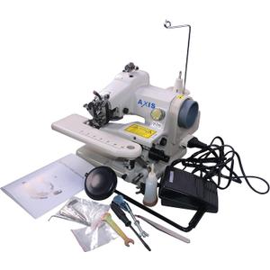 Axis 500-1 Portable Blind Stitch Hemming Machines Alterations Hem Pants - Dressmaker Sewing Machine Blindstitch Hemmer Pedal Professional