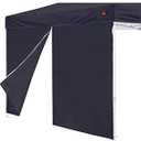 SCOCANOPY Door for 10x10 Canopy Frame One Central Zipper Design for Easy Entry and Exit, 1 Pack Canopy Door Only, Black