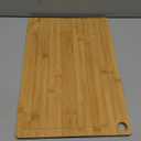 Hiware Extra Large Bamboo Cutting Board for Kitchen, Heavy Duty Wood Cutting Board with Juice Groove, 100% Organic Bamboo, Pre Oiled, 18" x 12" (Natural)