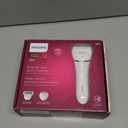 Philips Epilator Series 8000, Wet & Dry, 3-in-1 with Shaver & Trimmer Attachments for Women, 8 Accessories Included, BRE720/14 (White)
