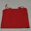 SUUKSESS Women Bustier No Boning Corset Tops Fitted Going Out Y2k Cami Tank Tops (Large, Dream Red)