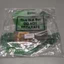 Remerry St. Patrick's Day Leather Placemats Set of 6, 1214inch Green Hats Shaped Place Mats with Lucky Shamrock Waterproof Placemats for Irish Festival Kitchen Dining Table Mat for Decorationry