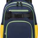 Cute Mini Toddler Backpacks for Boys 2-4 Little Kids Backpack Preschool Bookbag (Indigo) (Small-13"H)