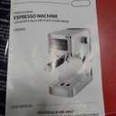 SHARDOR Espresso Machine 20 Bar, Professional Espresso Machine with Milk Frother and Touchscreen, Expresso Coffee Machines with Adjustable Temperature,for Cappuccino, Latte