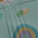 Infantino Foldable Soft Foam Mat, Extra Large Double-Sided Cushioned Portable Play Mat with Fold-Up Sides, Non-Slip Crawling & Playing for Infants and Toddlers, Animal-Themed