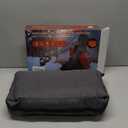 Portable USB Heated Blanket, 3 Heat Settings Heated Blanket 3 Hrs Auto Off, 58x38 with Overheat Protection Fast Heating for Home Office Outdoor Camping Travel(Battery Pack Not Included) (Grey)