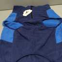 Queenmore Dog Fleece Sweater, Dog Sweater for Large Size Dog, Fleece Dog Vest Jacket, Pet Sweatshirt Winter Clothes for Dogs Boy Or Girl, Navy/Blue, 3XL (XXX-Large(Chest 31.5"))