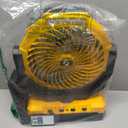 36000mAh Camping Fan,120H Rechargeable Fan Portable with Detachable Battery