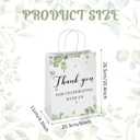 30 Pieces Wedding Welcome Bags Bulk with Handles,Thank You for Celebrating with Us,Wedding Favor Gift Bags for Guests Birthday Baby Shower Favors Supplies,8 x 4 x 10 Inch