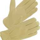 SKYDEER 3M Thinsulate Thermal Winter Work Gloves with Windproof Premium Genuine Deerskin Suede Leather (Unisex), L