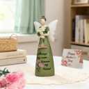 Mom Birthday Gifts,Mom Friend Birthday Gifts for Women,Mothers Figurine Gifts,Angel Figurine for Mothers Day,Sculpted Hand-Painted Figurine