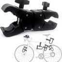 SODOI U-Lock Holder/Clamp for Kryptonite and Most Other U-Locks, Heavy Duty Use, No Noise, Suitable for Round Tube Bike Frame