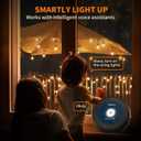 XMCOSY+ Smart Outdoor String Lights, 150Ft G40 Globe Patio Lights with 75 LED Bulbs, WiFi & APP Control, Work with Alexa, Extendable Waterproof Dimmable LED String Lights for Outside, Porch, Cafe