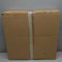 Wood Beaded Chandelier 5 Lights Boho Candle French Country Farmhouse Chandelier Bohemia Pendant Light for Living Room Dining Room Kitchen Foyer, Distressed White, Dia 26