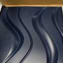 Art3d 19.7" x 19.7" (Pack Of 12) Wall Panel Wave, Blue