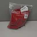 GRACE KARIN Girls Sequin Formal Dress Sequin Pageant Wedding Guest Dresses Birthday Fancy One Shoulder Dress Size 6-14 (7-8 Years, Red)