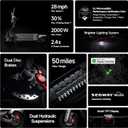 Segway Ninebot MAX Series Electric Scooter, Up to 2228 MPH, Long Rang, Dual Suspension & Braking System, Fast Charging, Scooter for Adults, UL-2272 2271 Certified (G2/G3)