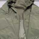 FREE SOLDIER Men's Outdoor Waterproof Soft Shell Hooded Military Tactical Jacket (Green, S)