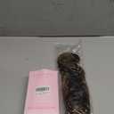 14 Inch Ponytail Extension - Clip in Ponytail Hair Extensions, Curly Wavy Pony Tails Hair Extensions, Synthetic Claw Clip Ponytail Extension for Women (Color: Medium Brown Mixed Honey Blonde)