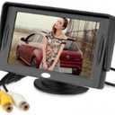 BW 4.3 Inch LCD TFT Rearview Monitor Screen for Car Backup Camera