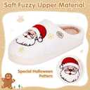 Heart Slippers for Women, Valentines Day House Slippers Christmas Slippers for Women Men, Cute Soft Plush Fluffy Heart Slippers, Fuzzy Warm House Shoes, Cozy Slip-on Memory Foam Home Slippers Gifts (10.5-11 Women/9-9.5 Men, Z02)