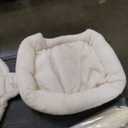 Cat Tree 32 Inches Small Cat Tree for Large Cats Adult Cat Tower with Scratching Post,15.7”Large Hammock and Self Groomer, and Removable Top Perch and Wide Condo for Indoor Cats-Beige