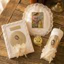First Communion Bible and Candle - Biblia y Vela de Primera comunión para niña - Vela para Primera comunion niña - First Communion Candle Set for Girl - recuerdos de Primera comunion