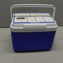 13.8L Insulated Portable Cooler, Ice Retention Hard Cooler, Keeps Ice up to 76 Hours, Ice Chest Lunch Box with Heavy Duty Handle for Picnic Camping Fishing.