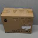 Love's cabin Quilts for Queen Bed Sage Bedspreads - Soft Bed Summer Lightweight Bedspread Comforter - Modern Style Coin Pattern Coverlet for All Season - 3 Pieces (1 Quilt, 2 Pillow Shams) (Full/Queen (90"x96"))