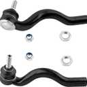 2Pcs Front Outer Tie Rods End Links LH Driver & RH Passenger Set Pair Fit For Dodge Durango 2011-2015, For Jeep Grand Cherokee 2011-15 Limited Sport Utility 4-Door Replace# ES800973 ES800972
